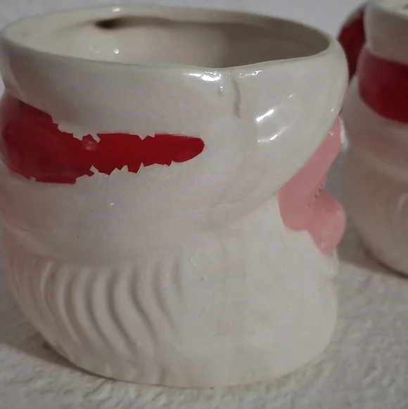 Vintage Santa Claus Mugs Set of 3 Japan Winking Santa - Picture 9 of 16